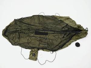 lot 12898 image: TravelBird Olive Green Hammock w Mosquito Net, Straps & Carabiners