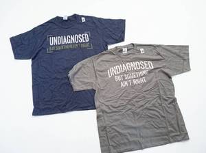 lot 12910 image: Port & Company Undiagnosed But Something Aint Right Graphic T-Shirts XL Lot of 2