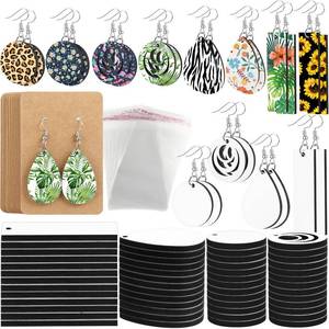 lot 13376 image: Riceshoot Sublimation Earring Blanks 800 Pcs Bulk Unfinished MDF