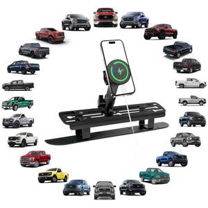 lot 13386 image: Batdiary Magnetic Phone Mount with Metal Base for 2024-2026 Ford F-150  Retail $106.97