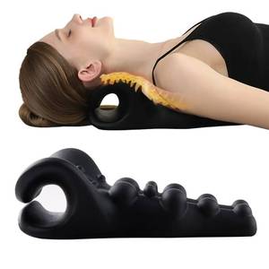 lot 13396 image: PTtrac Neck and Shoulder Relaxer Firm 18-Node Cervical Traction Pillow