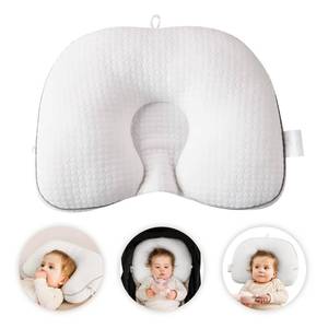 lot 13409 image: Cococu Baby Head Pillow Neck Support 100% Cotton White