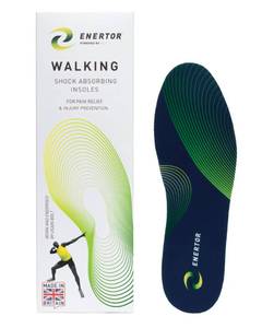 lot 13416 image: Enertor Orthotic Walking Insoles Full Length Mens US 8-9 PX1