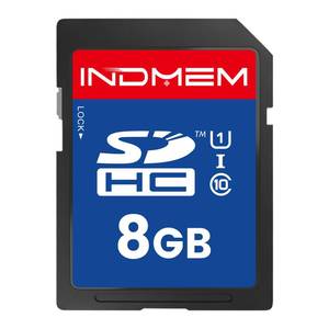 lot 13420 image: Sinobright SD Card 8GB SDHC UHS-I U1 Class 10 Memory Card 1 Pack