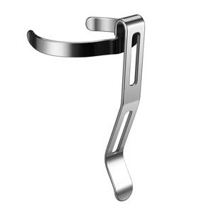 lot 14190 image: LIGHTFE Stainless Steel Flashlight Clip B207 1.14-1.34 in Diameter