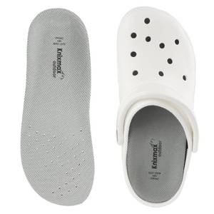 lot 14216 image: Knixmax Replacement Clog Insoles for Crocs Grey EU 36-37
