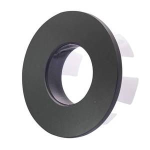 lot 14222 image: Greenspring Sink Overflow Cover Ring, Matte Black