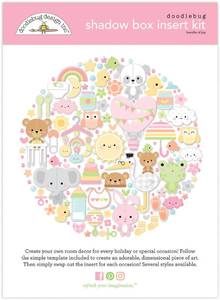 lot 14233 image: Doodlebug Design Shadow Box Craft Kit Bundle of Joy