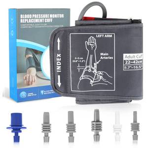 lot 14236 image: AQESO Replacement Blood Pressure Arm Cuff, 9-17 Inch Wide-Range ML