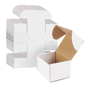 lot 17617 image: WIFTREY Corrugated Mailer Shipping Boxes 7x5x4 White 20 Pack