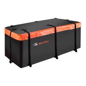 lot 17649 image: MeeFar Hitch Mount Cargo Carrier Luggage Bag 16 Cubic Feet Waterproof