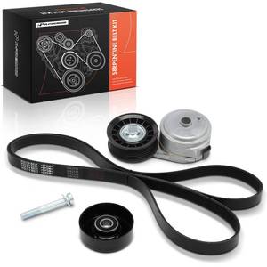 lot 17657 image: A-Premium Engine Serpentine Belt Drive Kit with Tensioner & Idler