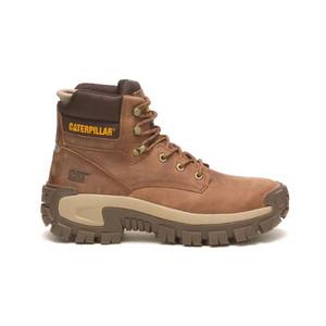 lot 18388 image: CAT Mens Steel Toe Construction Boot 9.5 M Invader Hi Mushroom  Retail $140