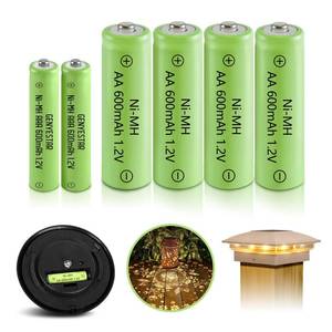 lot 18416 image: GENYESTAR Rechargeable AAAAA NiMH Batteries 1.2V 600mAh 6 Pack