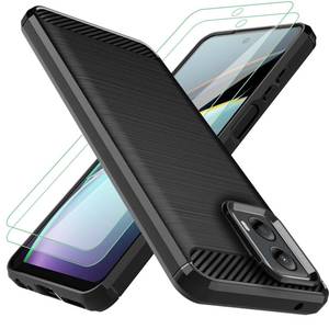lot 18420 image: Osophter Phone Case for Motorola Moto G 5G 2024 Shock-Absorbing TPU Black