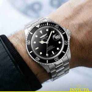 Invicta Men's Pro Diver Coin-Edge Automatic Watch 1.57-Inch Black Dial | Retail $129.90