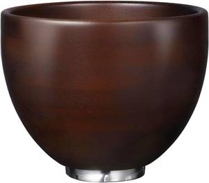 lot 19887 image: ULTICOR Walnut Wood Mixing Bowl 5 Qt for KitchenAid Tilt-Head Mixer  Retail $179.99