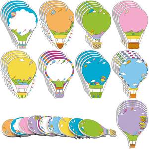 lot 20147 image: Thenshop Hot Air Balloon Sticky Notes, 2.9 x 3.9 In, 36 Pads, 1080 Sheets