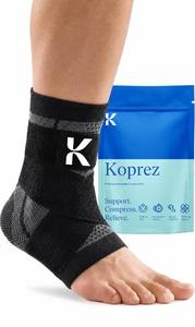 lot 20161 image: Koprez Ankle Compression Sleeve Brace Plantar Fasciitis Universal Fit
