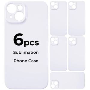 lot 20167 image: HTVRONT Sublimation Phone Case Blanks 6 Pack Glossy for iPhone 14