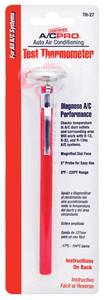 lot 20170 image: AC Pro Auto Car Air Conditioner Test Thermometer 0-220°F