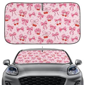 lot 20179 image: Imvertu Car Windshield Sun Shade Ocean Beach Starfish Pattern Front Window