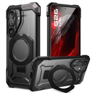 lot 20231 image: Samsung Galaxy S26 Case with Built-in Stand, Black