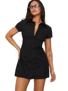 lot 20235 image: Princess Polly Mini Dress Black Motley