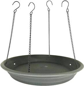 lot 20247 image: AUXPhome Bird Seed Catcher Tray Platform Feeder Hanging Tray Black