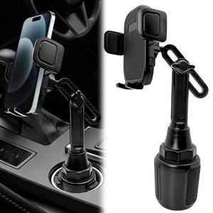 lot 20255 image: Kojros Car Cup Holder Phone Mount with 360° Rotation 4-7 in Phones