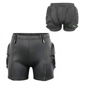 lot 20262 image: WEWAYSTEP Kids Padded Protective Shorts with Zipper, Hip & Tailbone Butt Pads