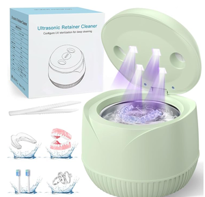 lot 2434 image: UEOFEN Ultrasonic Denture Retainer Cleaner 45kHz UV 4 Timed Modes