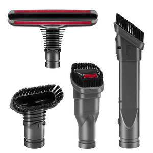 lot 2074 image: Garbage Fighter Replacement Brush Kit 4 Pack for Dyson V6 V7 V8 V10 DC Vacuums