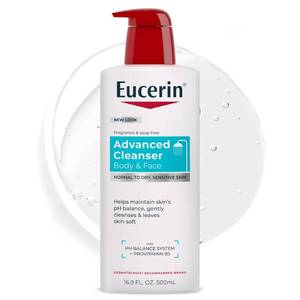 lot 2095 image: Eucerin Advanced Repair Body and Face Cleanser 16.9 Fl Oz