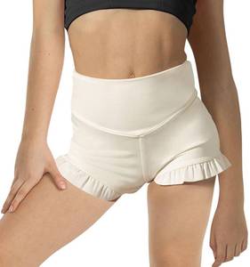 lot 2115 image: Rrhss Girls High Waisted Ruffle Athletic Dance Shorts, Size 130