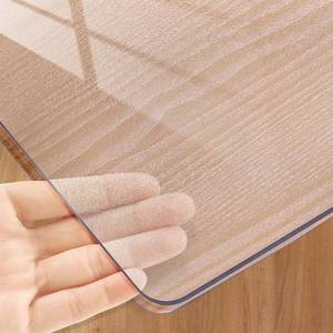 lot 2466 image: Generic Frosted Clear Desk Pad Mouse Pad 20x42 Inch