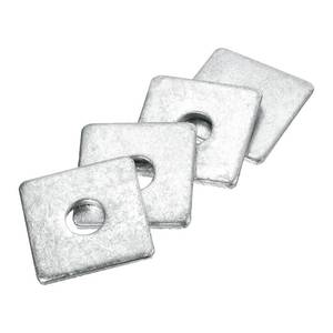 lot 2498 image: uxcell Square Plate Bearing Washers M12x38x3.5mm Carbon Steel 10 Pcs