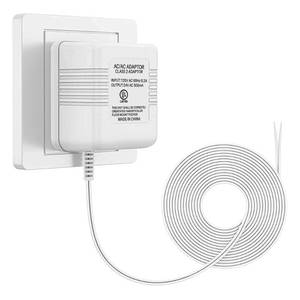 lot 8356 image: Xwartre Doorbell Transformer 24V 500mA 26ft