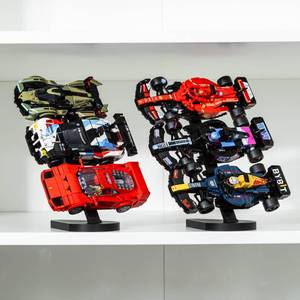 lot 8359 image: Brickify Display Riser Compatible With LEGO Speed Champions Starter Pack