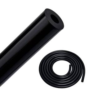 lot 8368 image: Evil Energy Silicone Vacuum Tubing Hose 14 In ID 10 Ft Black