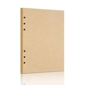 lot 8381 image: Mafegu A5 Refill Paper 6-Hole Kraft Paper 80 Sheets 160 Pages
