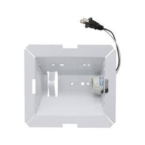 lot 8398 image: Light Reflector with Socket for Broan Bath Fan S97014212