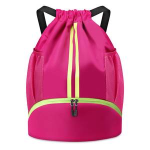 lot 8411 image: BROTOU Waterproof Drawstring Soccer Bag Backpack 1080D Polyester