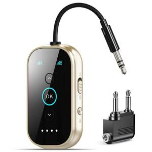 lot 10019 image: Bluetooth 6.0 Transmitter Receiver �� AirplaneTVGym Wireless Audio Adapter