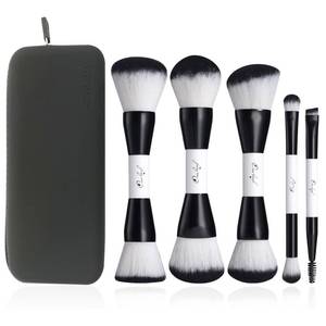 lot 10074 image: Oneleaf Makeup Brushes Set - Dual-ended Brushes for Professional Makeup Artists