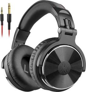 lot 13474 image: OneOdio Pro-10 Wired Studio Monitor Headphones Over-Ear 50mm Black