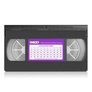 lot 13475 image: YHDD VHS VCR Head Cleaner Tape, Dry Type, Reusable Video Head Cleaner