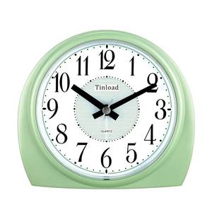 lot 13484 image: Tinload Large Analog Alarm Clock 5.5 Silent Non-Ticking