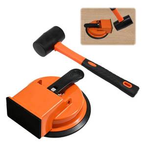 lot 13489 image: Beasation Floor Gap Fixer Tool with Suction Cup and Rubber Mallet