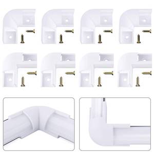 lot 14298 image: Chesbung 90 Degree Corner Connector For V Shape LED Aluminum Channel 0.626 in